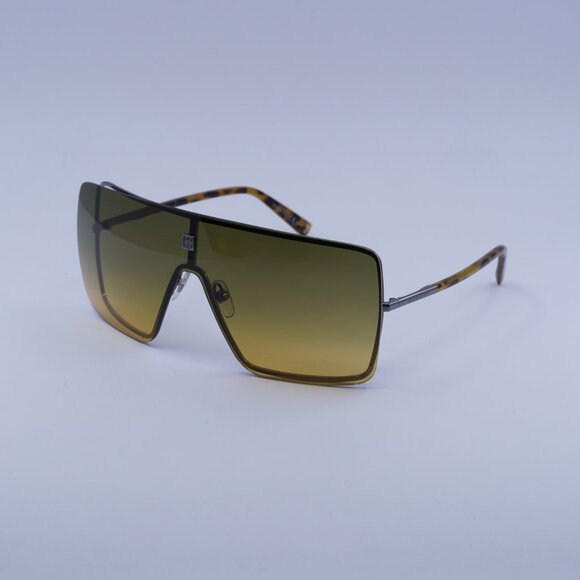 Givenchy GV7167/S 0EVO EG Sunglasses Ruthenium Shield Frame, Yellow Lenses - Picture 1 of 11